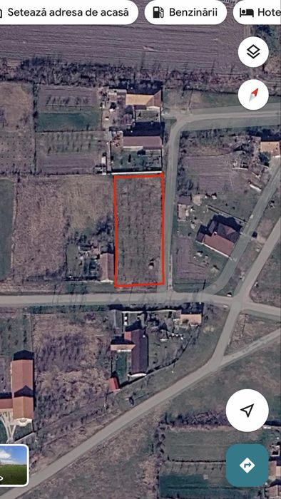 Teren Intravilan - Vărșand 1422 mp  Poziționare pe colț, utilități complete la stradă