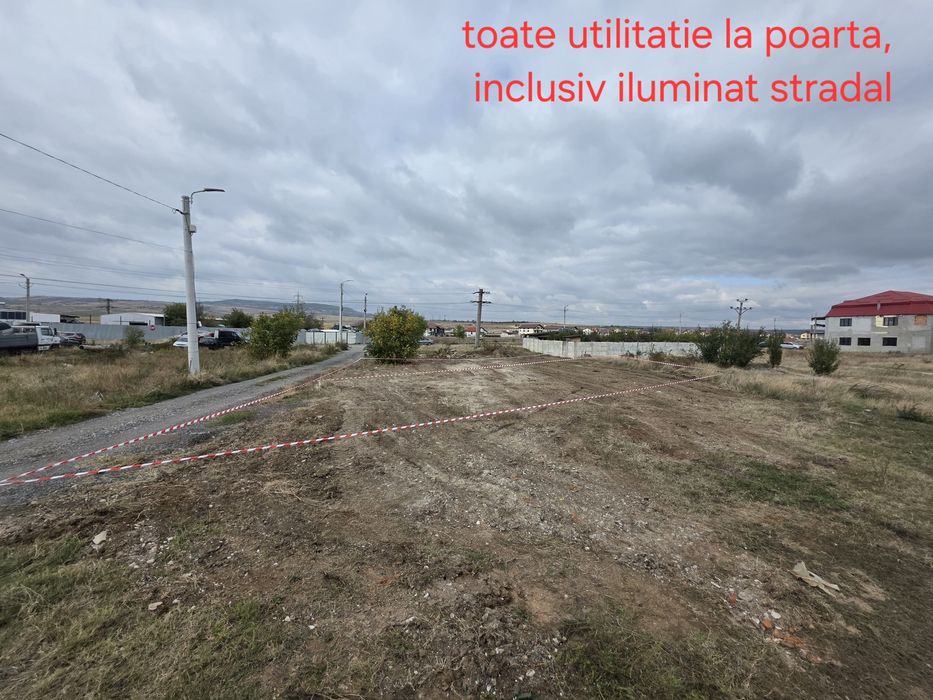 Teren intravilan  principala str V Geoanea cu proiect si autorizatie