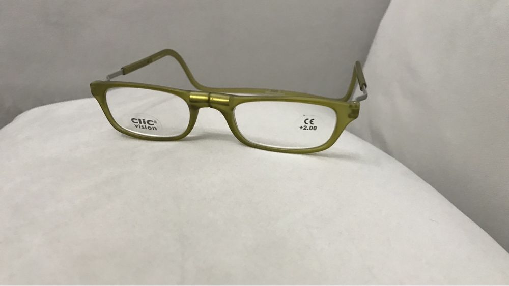Ochelari de citit de aproape +2,00 cu magnet originali Italia