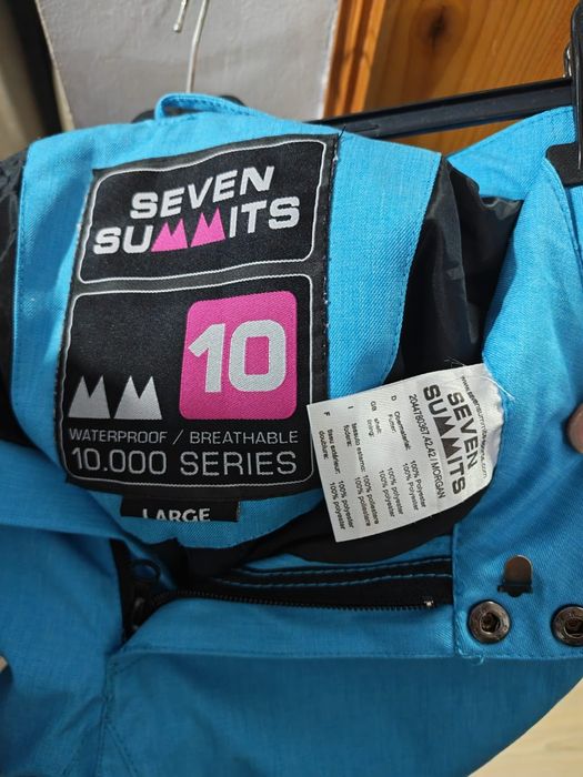 Seven Summits 10K pantaloni schi snowboard ski L