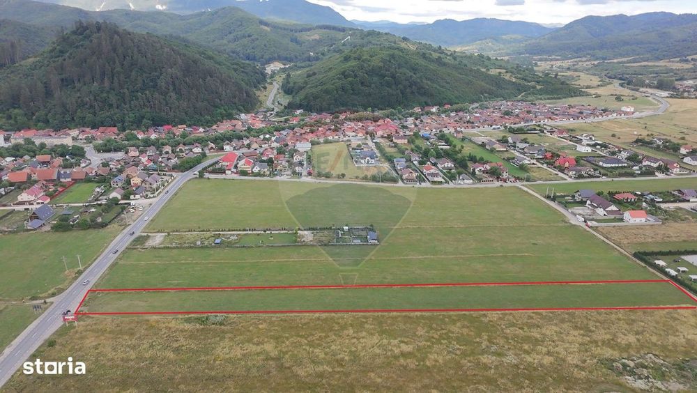 COMISION 0% | Teren INTRAVILAN | Râsnov, DN 73A | 10.420 mp.