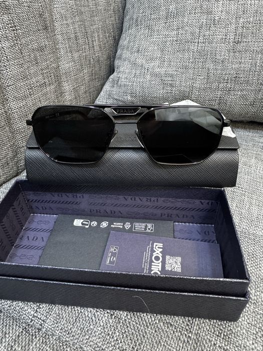 Ochelari de soare  barbati Prada SPR 58Y, 57 - 15, 1AB-5S0 145 3N