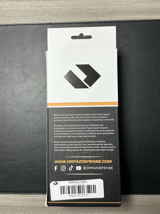 Pachet Toc Tactic Orpaz T40X pentru Pistol cu lanterna