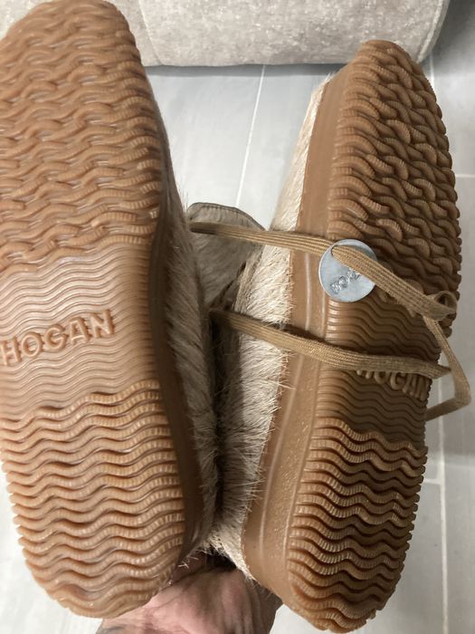 Ghete dama Hogan 37 1/2 piele caprioara impermeabile