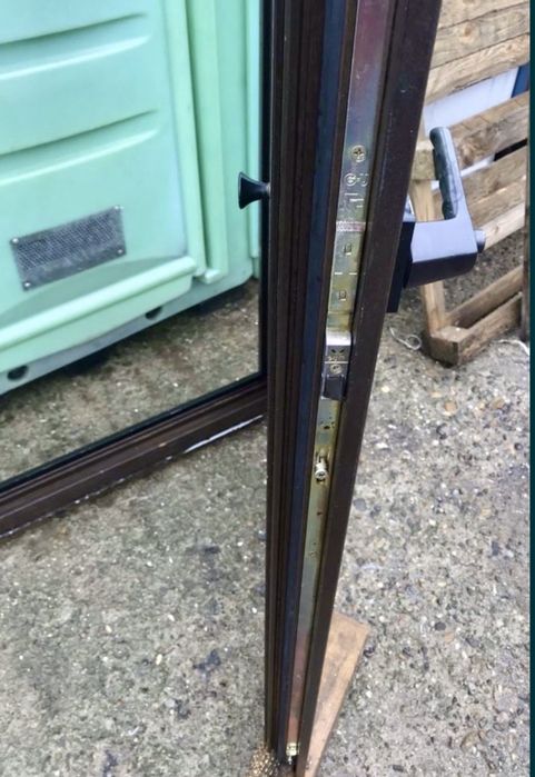 USA TERASA balcon lemn geam termopan H 220 x L 94 Germania