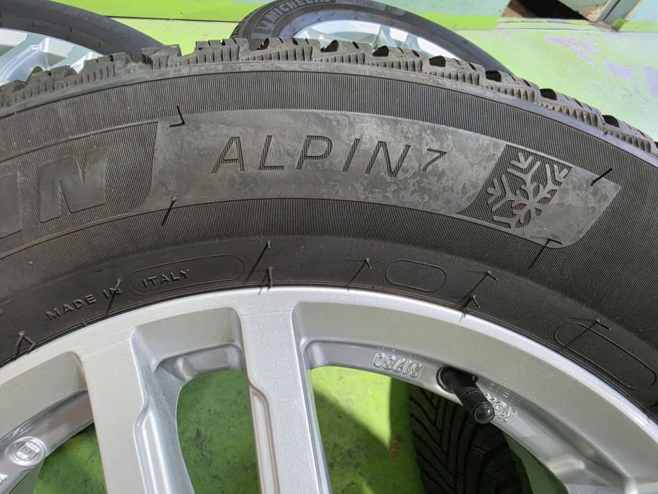 16 5x112 Vw Touran Caddy Passat B8 Skoda лети джанти 5х112 215/60/16 Michelin  зимни гуми зимен комплект