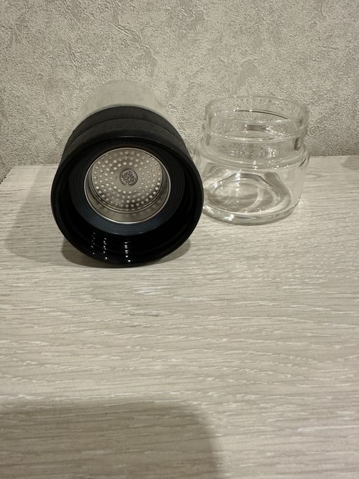 Стеклянная термос.