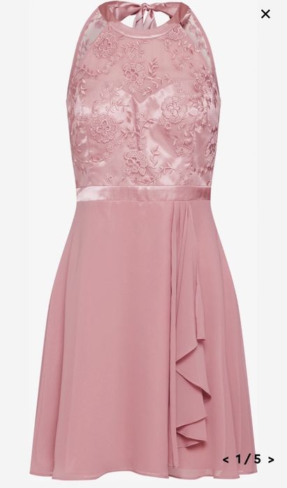 Rochie Vera Mont roz, marime 34.