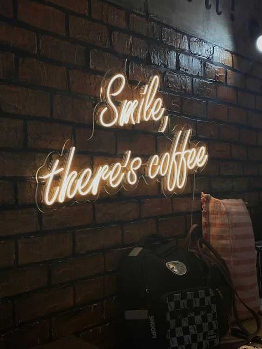 Неоновый вывески и оформлении