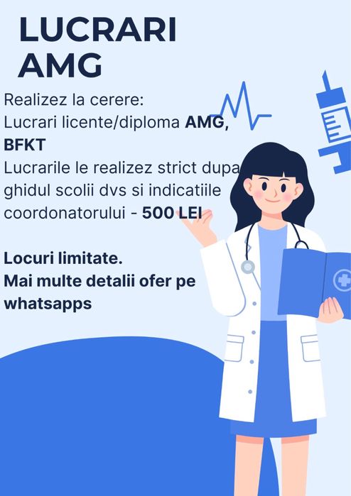 Realizez lucrari AMG