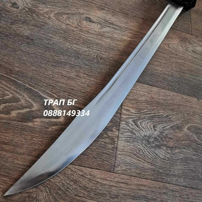 Остър и масивен меч за две ръце Shuangshou Jian става и за Мачете