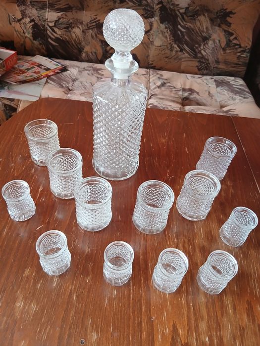 Сервиз стъкло алкохол