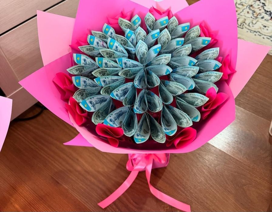 Денежные букеты.