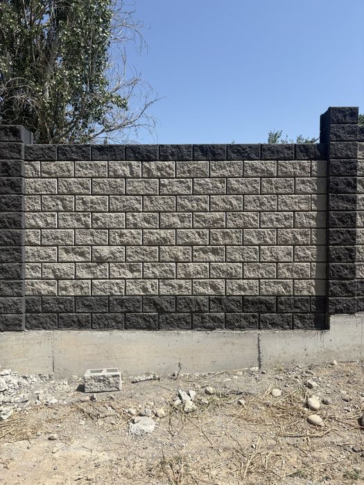 Кладка забора ( забор жасаймыз)