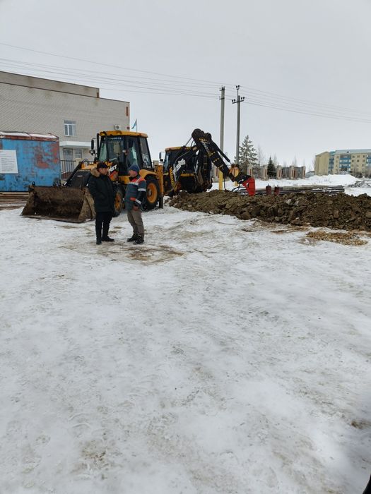 Услуги экскаватора погрузчика