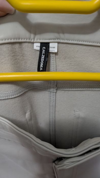 Pantaloni imitație piele calzedonia m