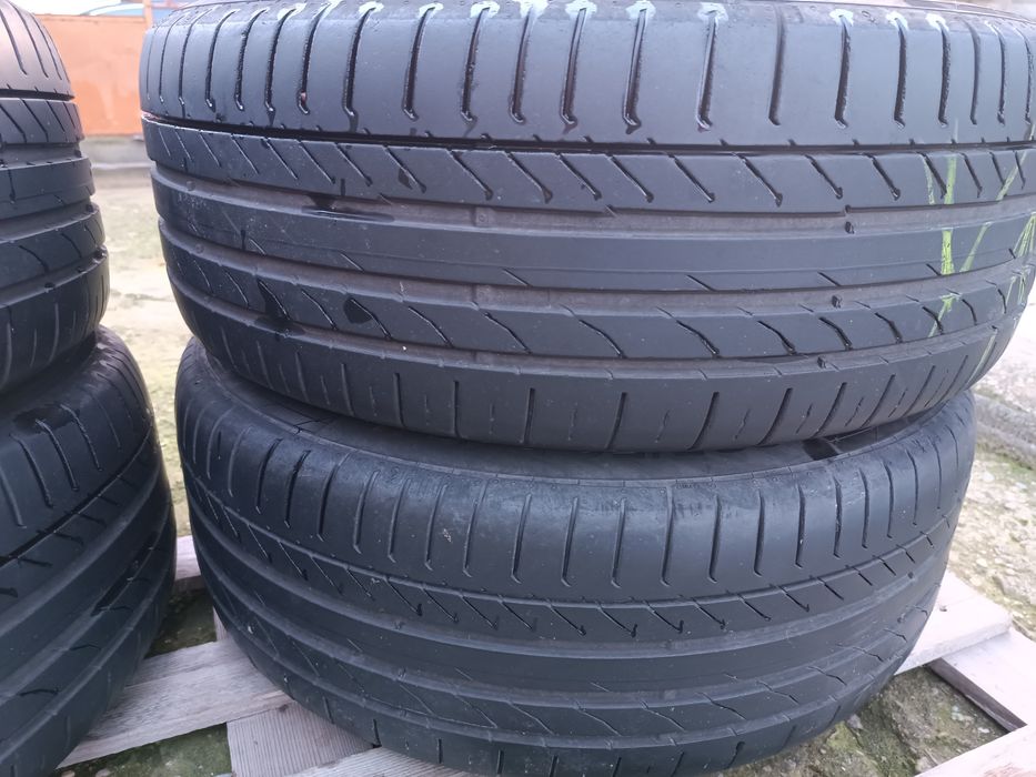 Лети джанти 18ки 5х112 Merdedes + летни гуми 235/50/18 Continental