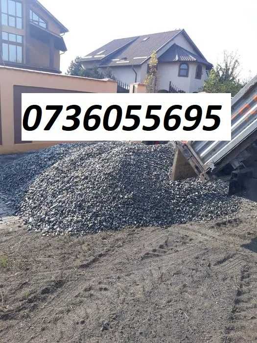 Refuz de ciur moluz piatra calcar pămint balast nisip pietris beton