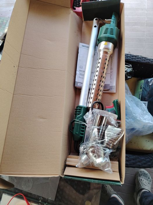 Уред за плевене с топлина.