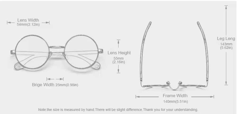 Слънчеви кръгли очила  – поляризирани.