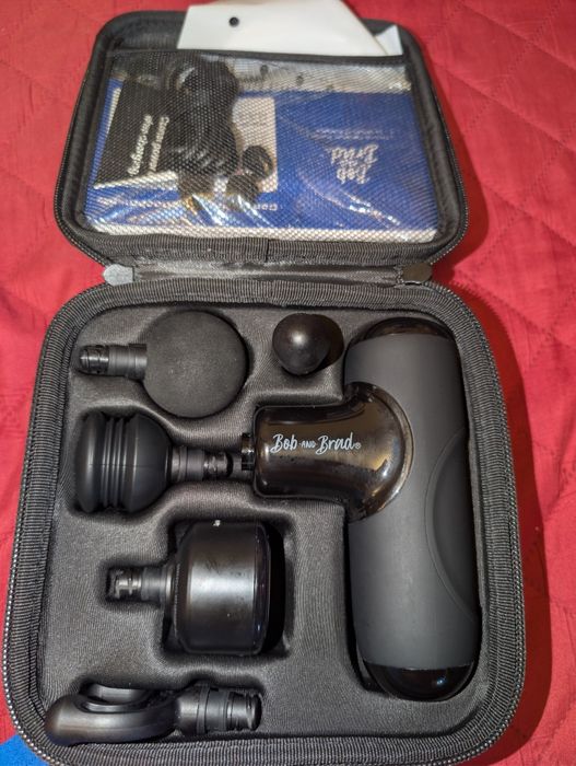 Bob and Brad Q2 Ultra pistol de masaj buzunar profund țesut încălzire cu infraroșu