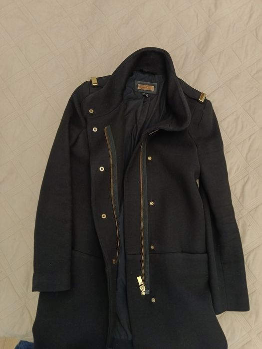 Пальто Mango черный