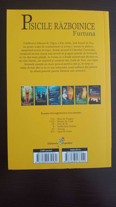 Pachet Seria Pisicile razboinice - Erin Hunter