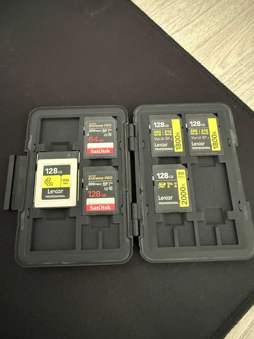 Carduri Foto SD Lexar, SanDisk 128GB, 64GB viteze mari