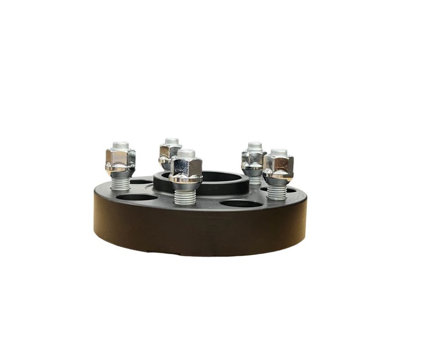 Distantier jante auto 5x120 25mm piulite incluse M14x1.5 74.1-72.6