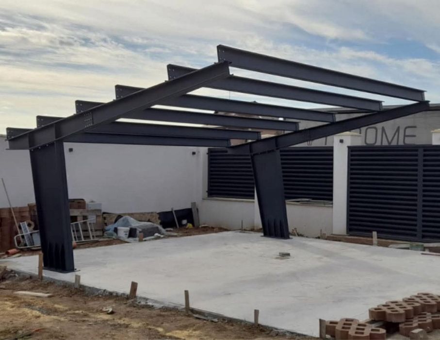 Copertine metalice auto/ carporturi metalice/