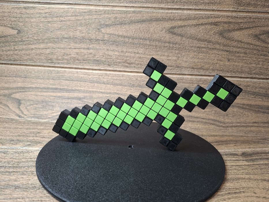 Minecraft  меч брадва и кирка