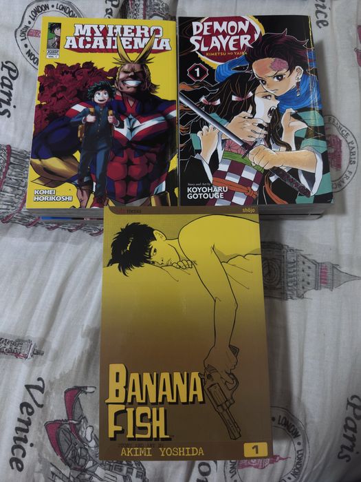 Продавам манга на Английски