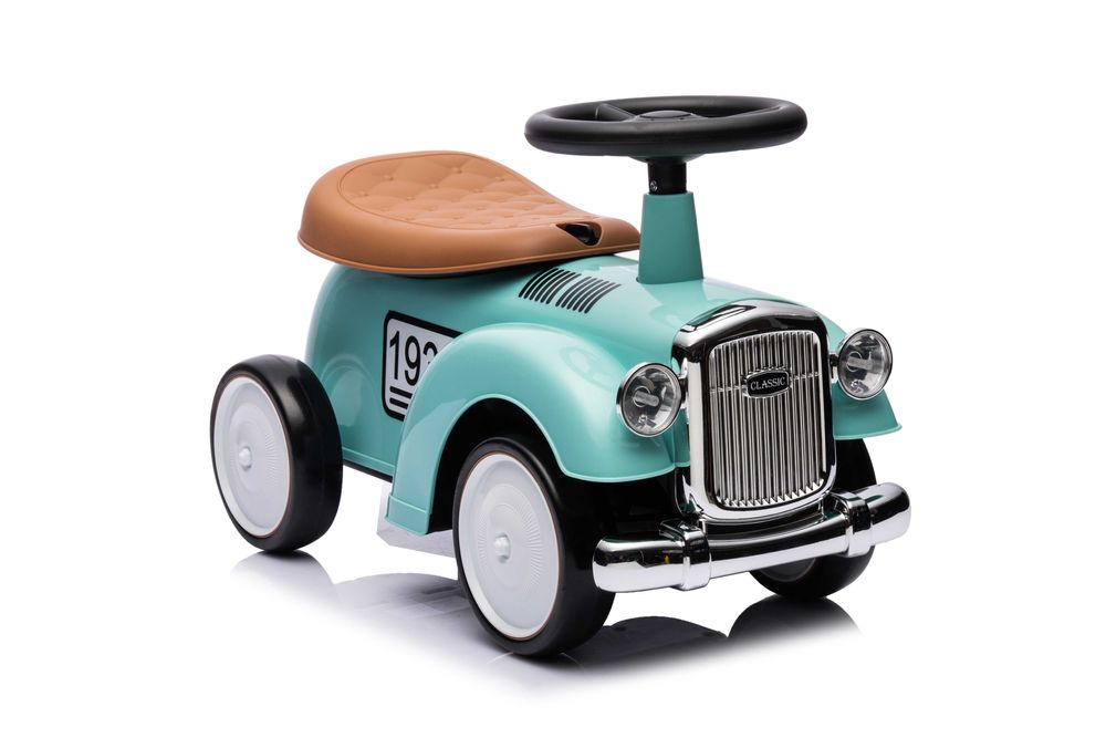 Masinuta premergator fara pedale Kinderauto Retro Baby Car Blue