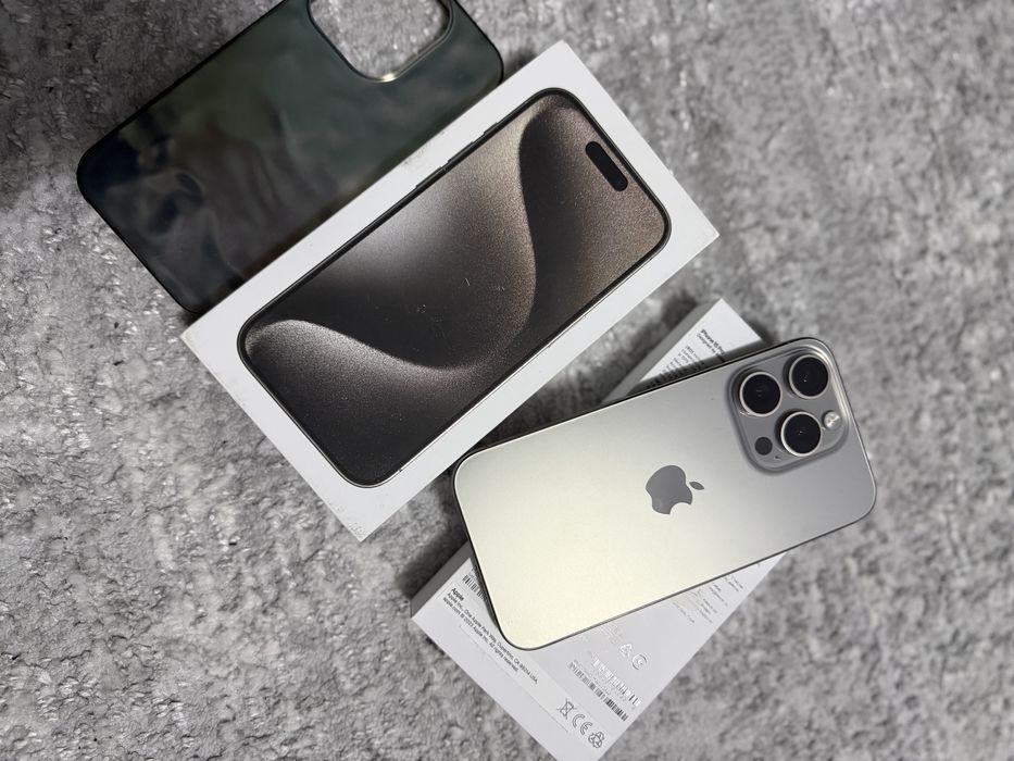 Iphone 15 pro 256 gb impecabil