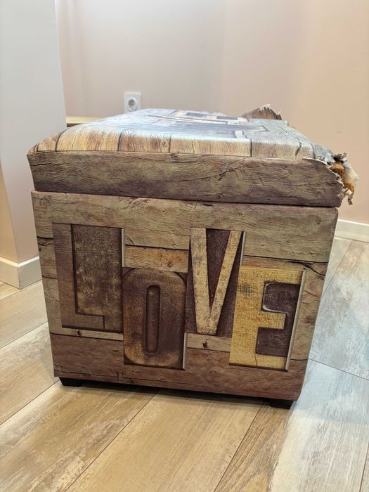 Табуретка-ракла с място за съхранение (със забележки)