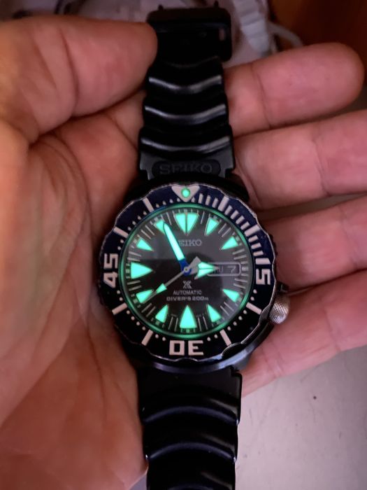 Seiko Blue Monster