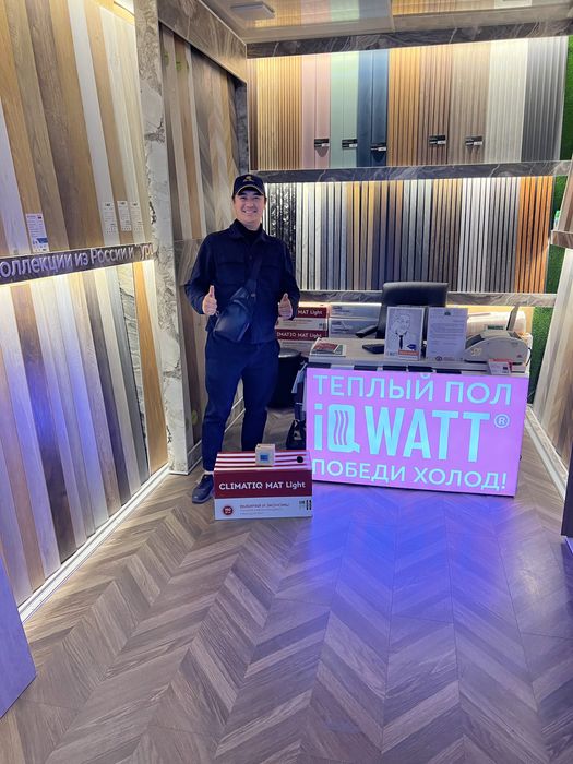 Электрический Теплый пол! Под кафел Под стяжку И Под Ламинат