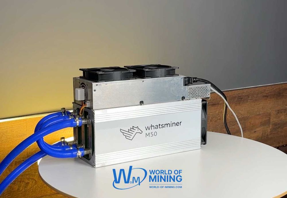 Whatsminer на воде под ключ (асик+ водоблоки + бп)
