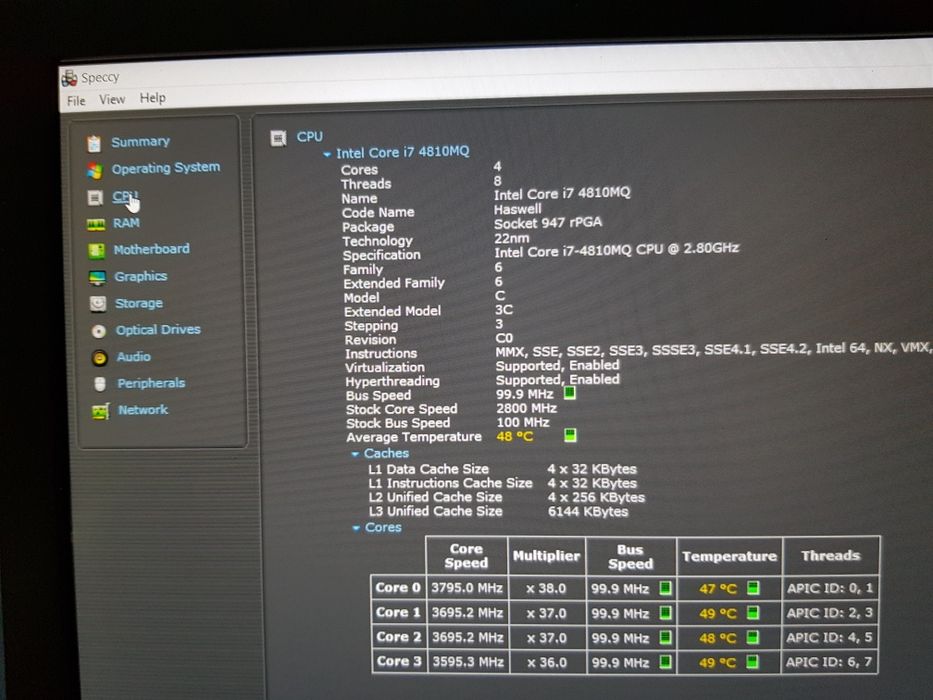 Dell Precision M4800 i7,32gb