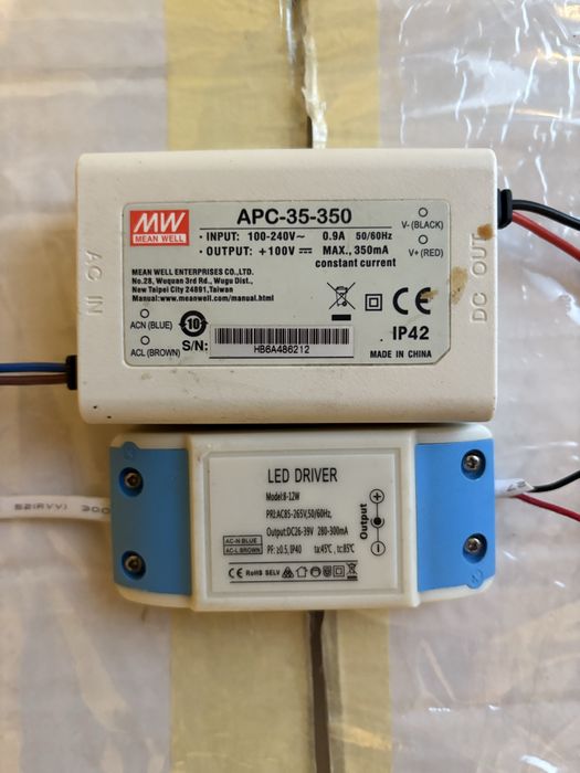 Surse LED Mean Well LPV / LPC / APC
