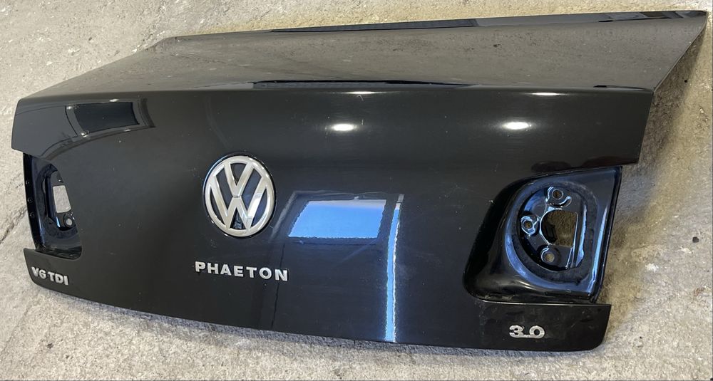 Заден капак багажник VW PHAETON 2011г черен LC9X