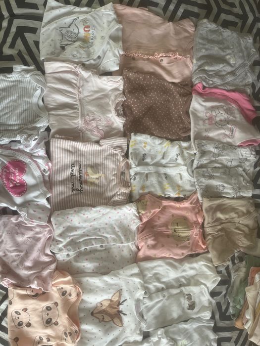 Лот дрешки за новородено 50/56 см