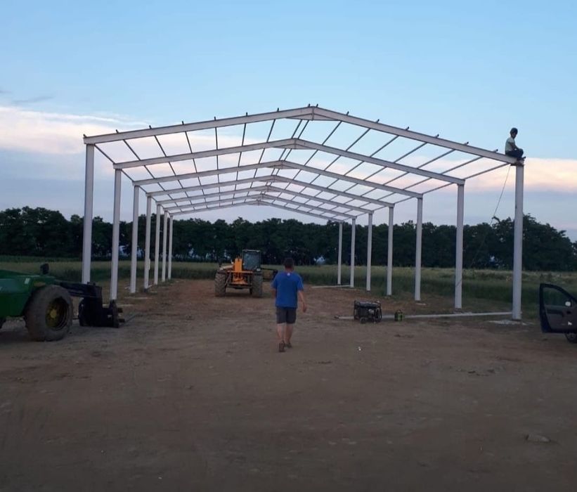 Vand hale construim structurii metalice