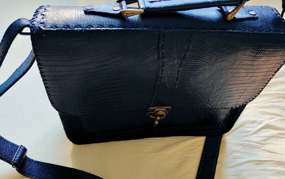 Geanta piele naturala