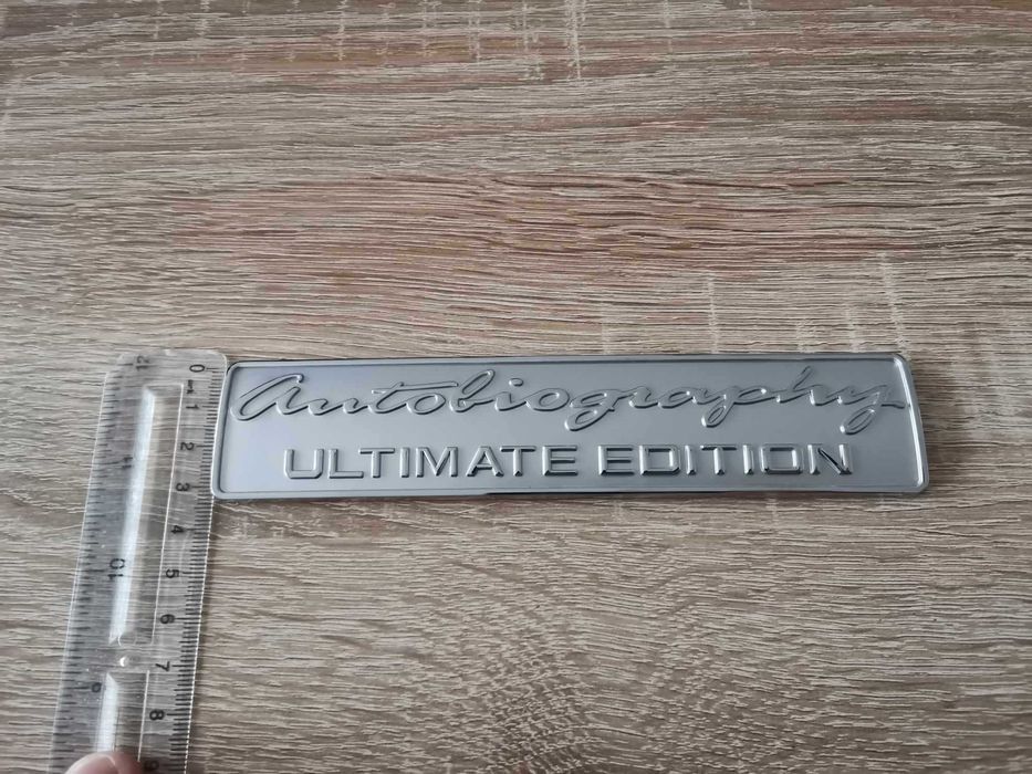 Range Rover Autobiography Ultimate Edition надпис емблема сребрист