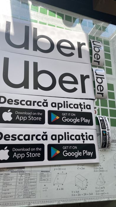 Uber sticker magnetic