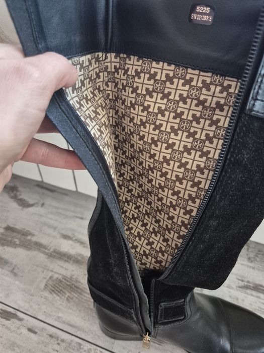 Ботуши TORY BURCH 36 н.  TENLEY Black Leather 3