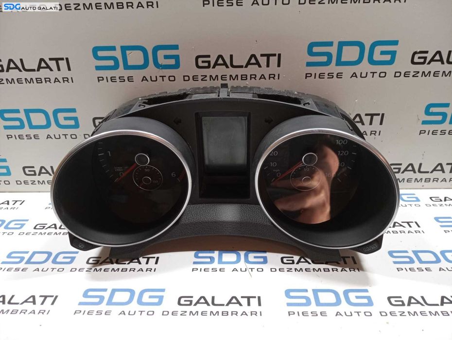 Ceas Ceasuri Cluster Instrumente Bord Volkswagen Golf 6 1.6 TDI CAYB 2008 - 2010 Cod 5K0920971A [M4034]