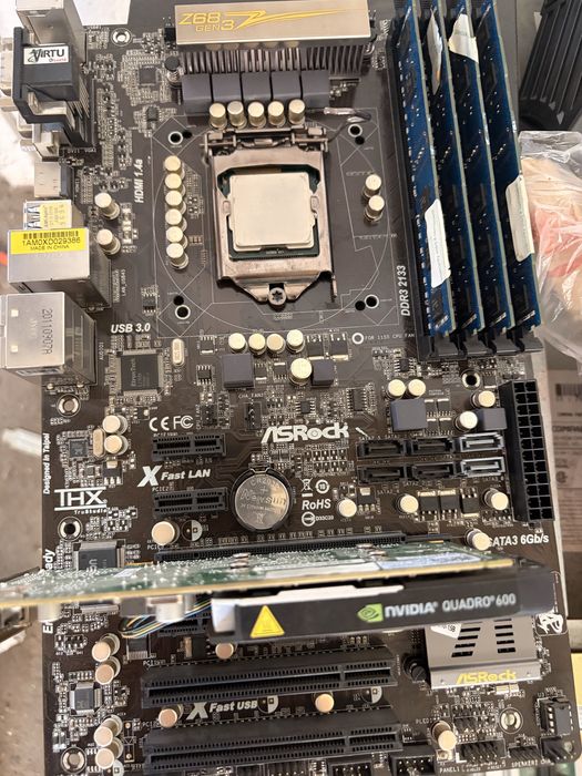 Дънна платка asrock z68 pro3 gen3