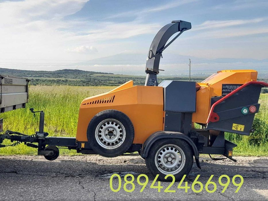 Дробилка за клони. Почистване на запустели терени и дворове